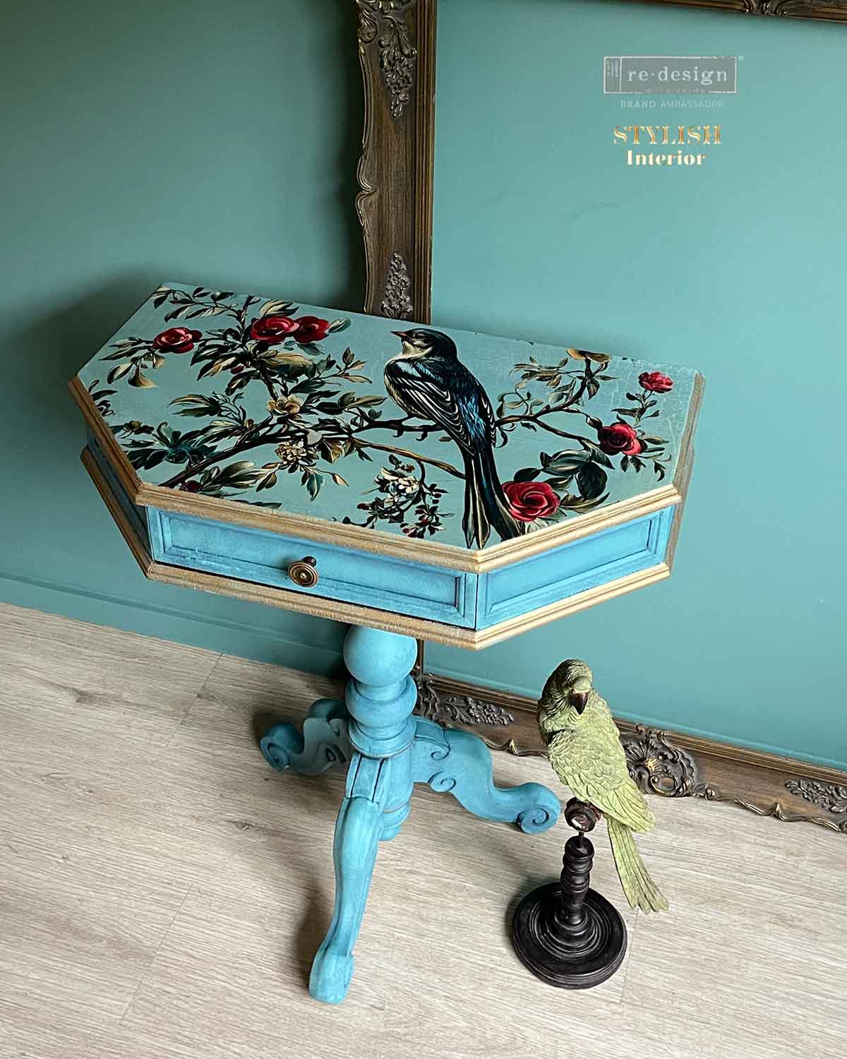 A1 Decoupage Fiber – The Velvet Nest – 1 sheet, 23.4″x33.1″