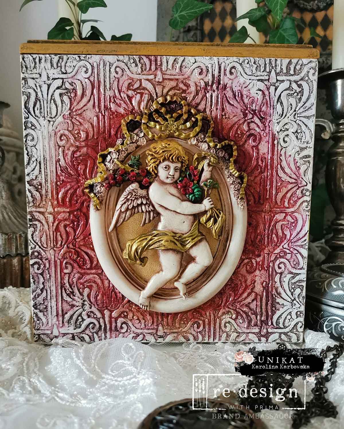 Decor Moulds® – Ornate Legacy – 1 pc, 5″x8″x8mm