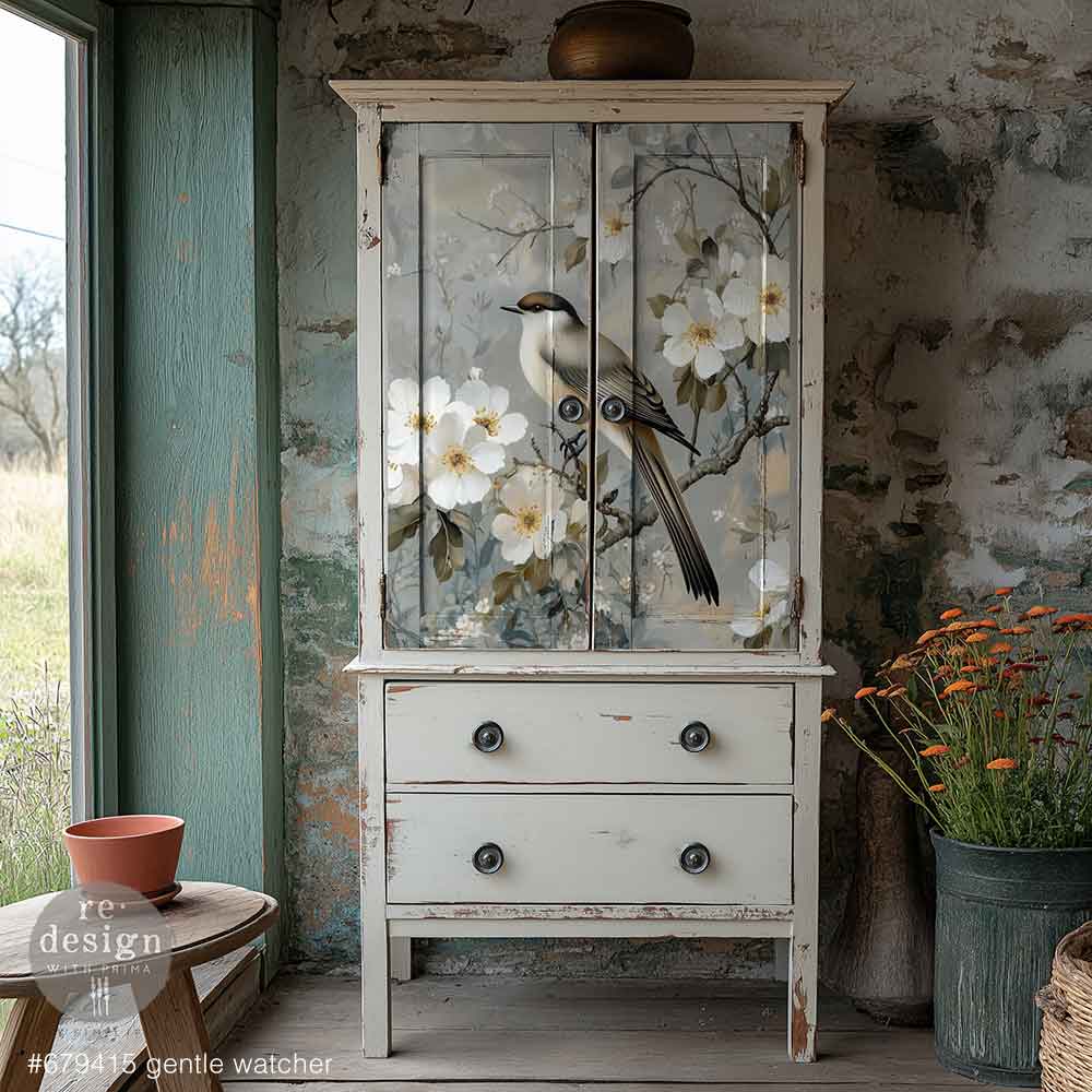 A1 Decoupage Paper - Gentle Watcher