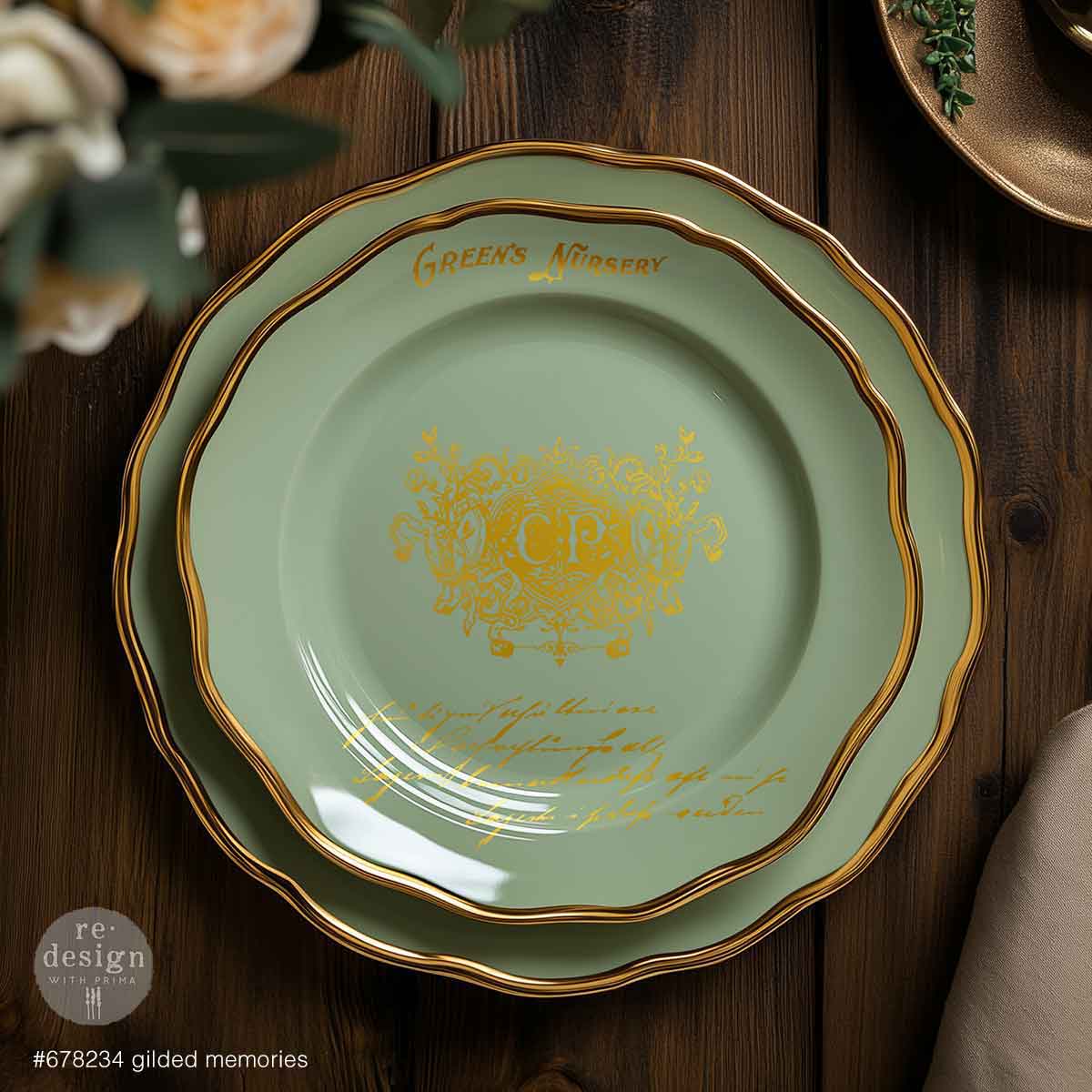 H2O Transfers Gold – Gilded Memories