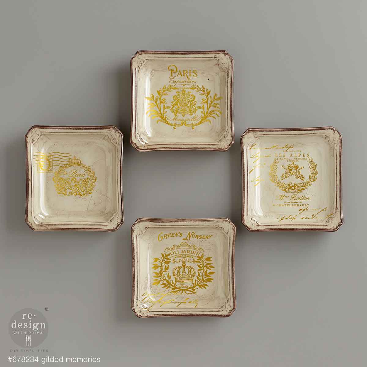 H2O Transfers Gold – Gilded Memories