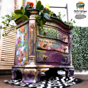 DECOUPAGE DECOR TISSUE PAPER 19×30 – CECE ABSTRACT BEAUTY – 1 SHEET, 19″X30″