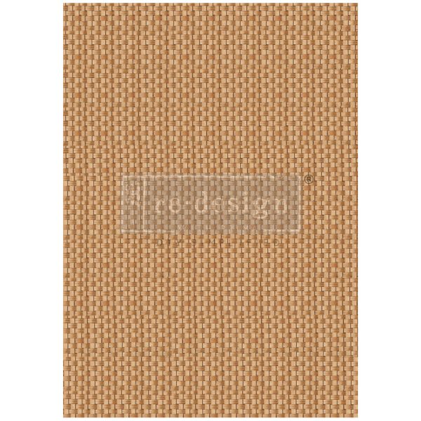 A1 DECOUPAGE FIBER – ARTISANAL BASKET CHARM