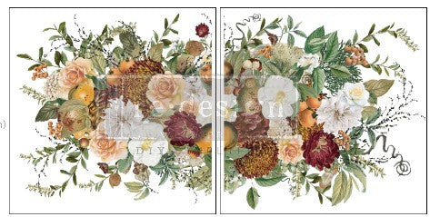 MAXI TRANSFERS® TRANSFERS – Autumnal Bliss – 2 SHEETS, 12″X12″