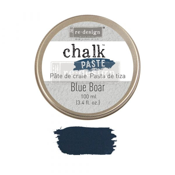 REDESIGN CHALK PASTE – BLUE BOAR – 1 JAR, 100 ML (3.4 FL OZ)