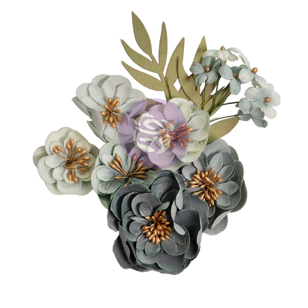The Home Baker Collection Flowers – Blueberry Frosting – 9 pcs
