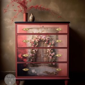 DECOUPAGE DECOR TISSUE PAPER PACK – BLUSH BLOSSOM BOULEVARD – 3 SHEETS, 19.5″X30″