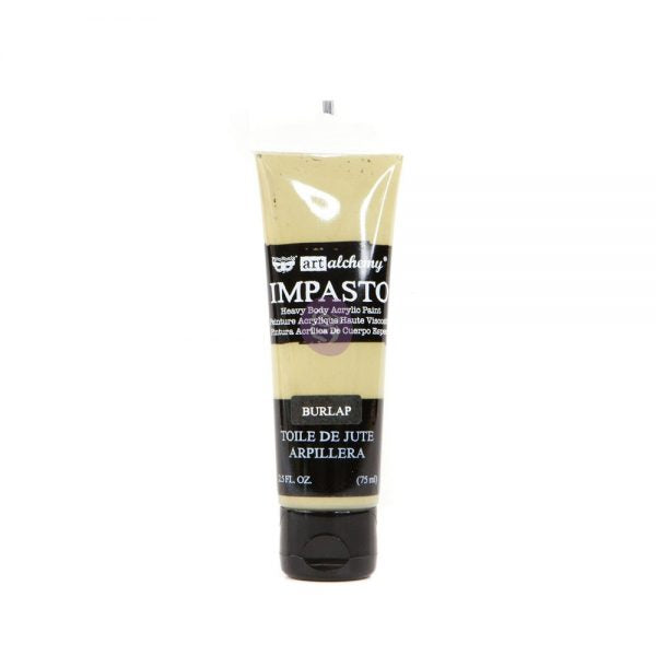 ART ALCHEMY- IMPASTO PAINT – BURLAP