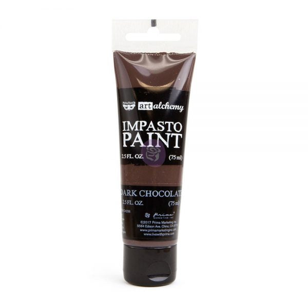 ART ALCHEMY – IMPASTO PAINT – DARK CHOCOLATE 2.5 OZ