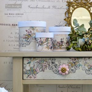 REDESIGN DECOR TRANSFERS® – DISTRESSED BORDERS – TOTAL SHEET SIZE 24″X35″, CUT INTO 2 SHEETS