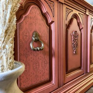 DECOR STAMP – ELEMENTAL BORDERS – 12″X12″ SHEET SIZE, TOTAL 5 PCS