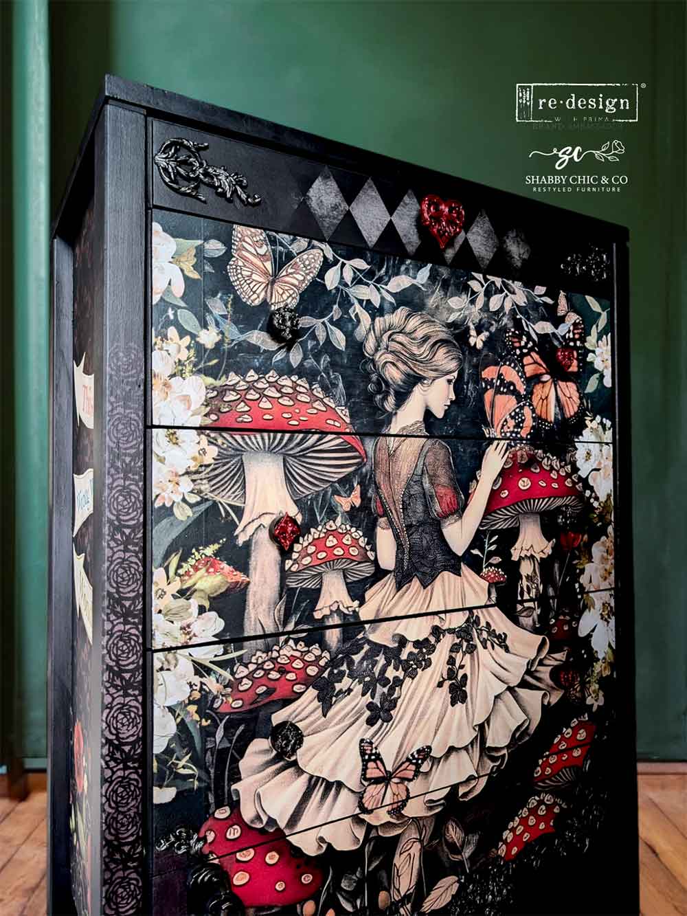 A1 Decoupage Fiber – Enigmatic Realm – 1 sheet, 23.4″x33.1″