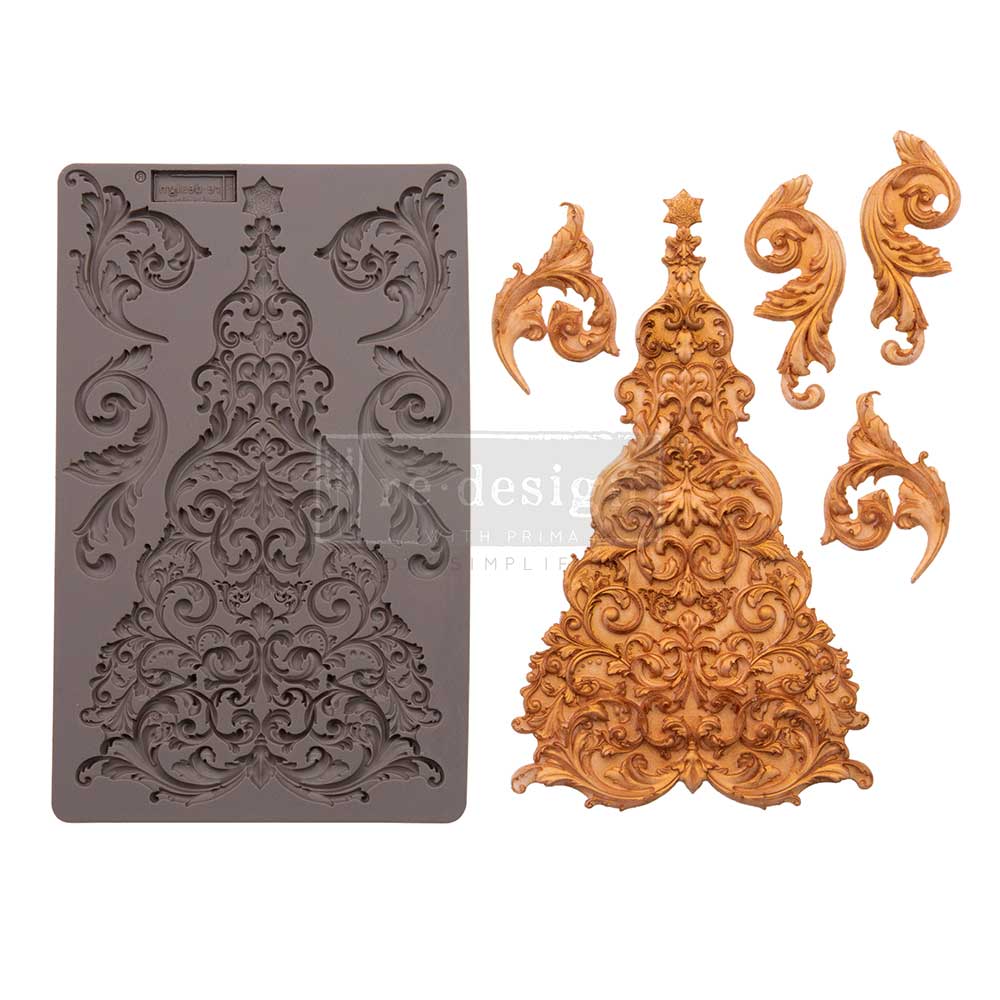 Decor Mould – Glorious Tree – 1 pc, 5″x8″x8mm