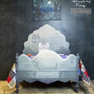 REDESIGN DECOR TRANSFERS® – GRAY WOLF – TOTAL SHEET SIZE 24″X35″, CUT INTO 3 SHEETS