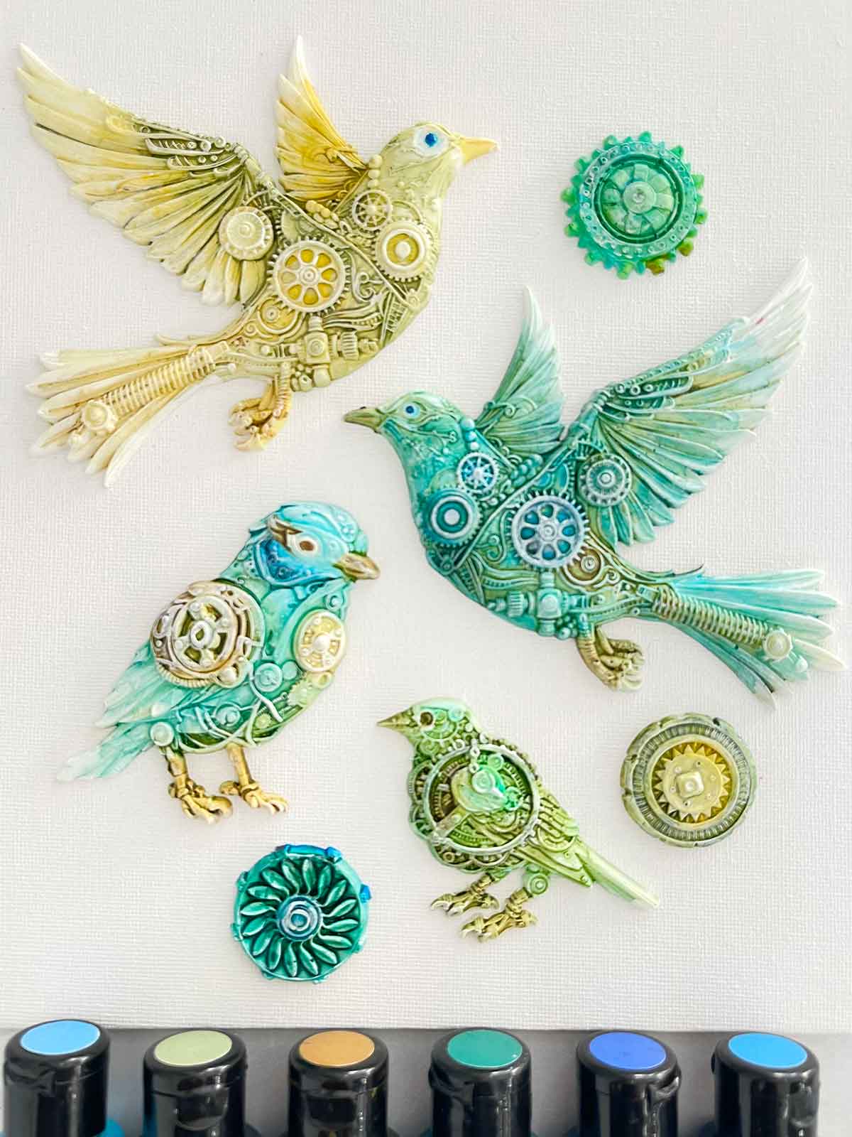 Decor Moulds® – Gears of Flight – 1 pc, 5″x10″x8mm