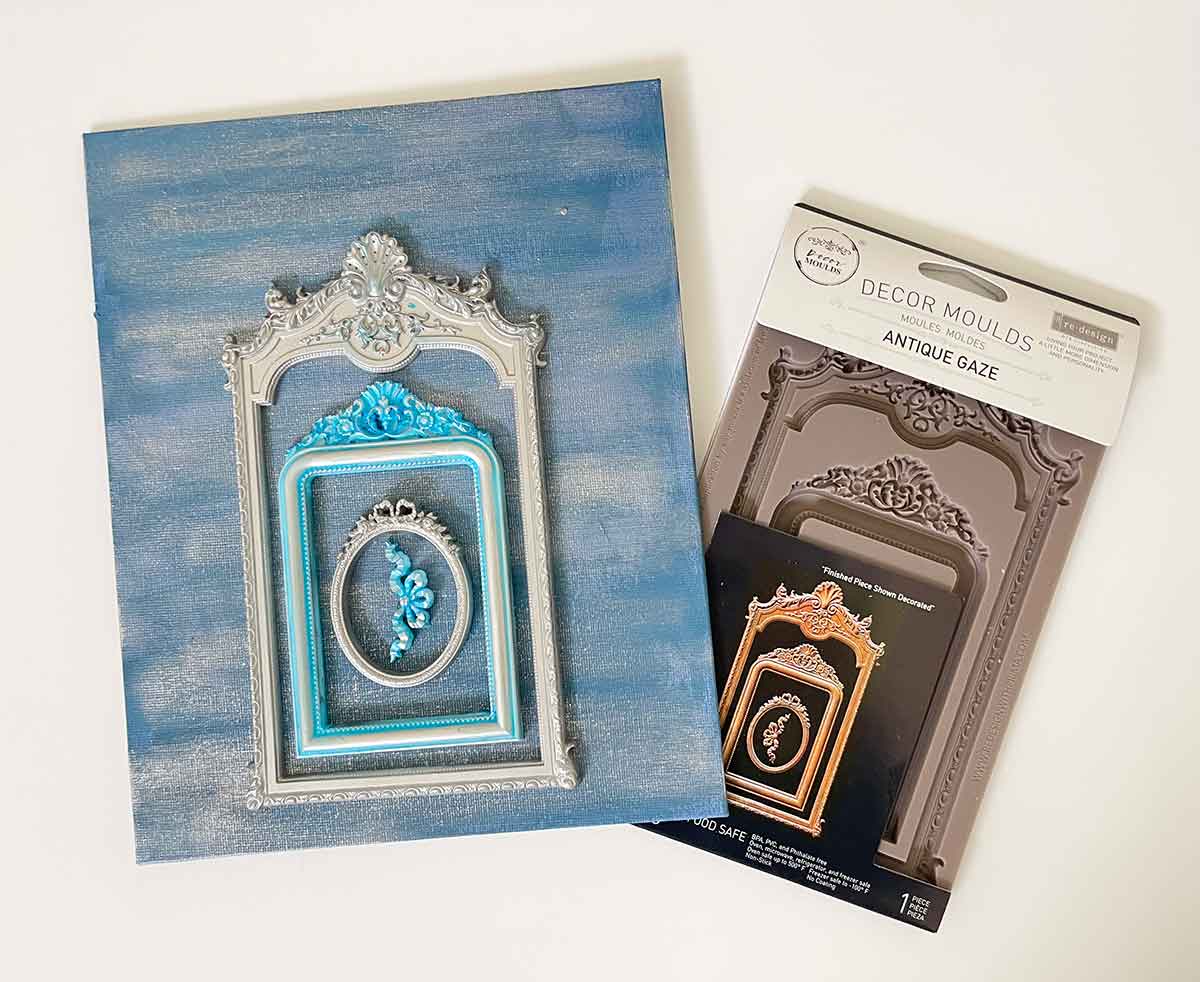 Decor Moulds® – Antique Gaze – 1 pc, 5″x8″x8mm