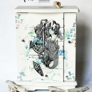 SMALL TRANSFERS – MERMAID TREASURE – 3 SHEETS, 6″X12″