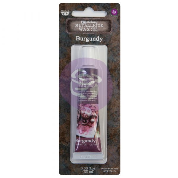 Metallique Wax - Burgundy