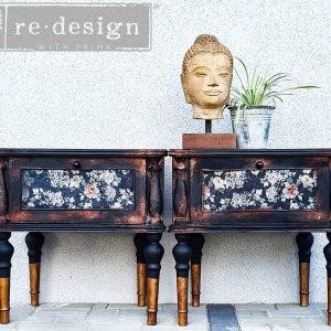 REDESIGN DECOUPAGE DÉCOR TISSUE PAPER – MIDNIGHT AMBER – 1 SHEET, 19″X30″