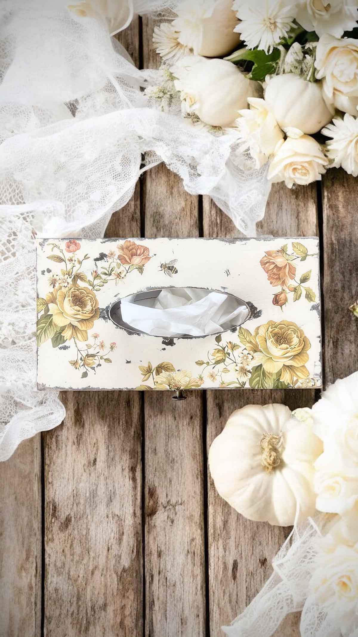 Middy Transfers® – Belle Époque Blooms – 3 sheets, 8.5″x11″