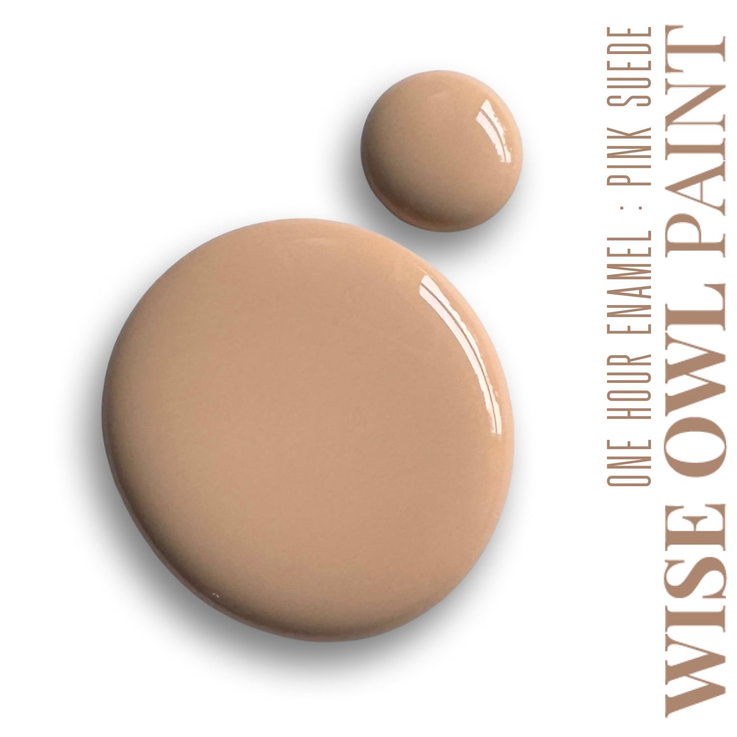 *NEW* Wise Owl One Hour Enamel -Pink Suede