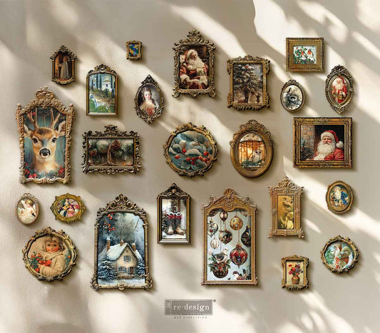 A4 Decoupage – Silent Night Stories – 1 sheet, 8.27″x11.69″