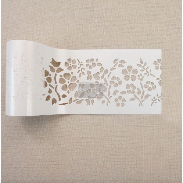 REDESIGN STICK & STYLE STENCIL ROLL 4″ ROLL 15 YARDS- ROYAL ANN GARDEN