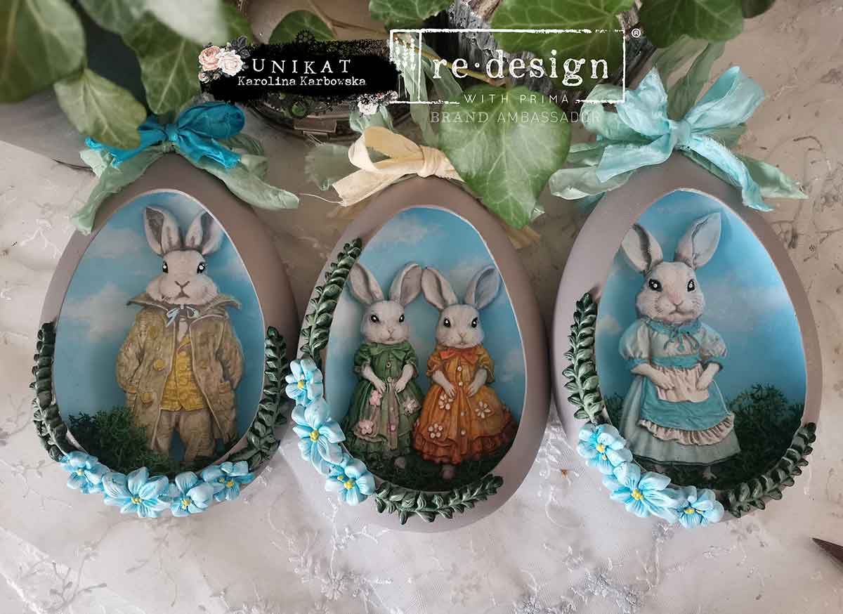 Decor Moulds® – Springtime Bunny – 1 pc, 5″x8″x8mm