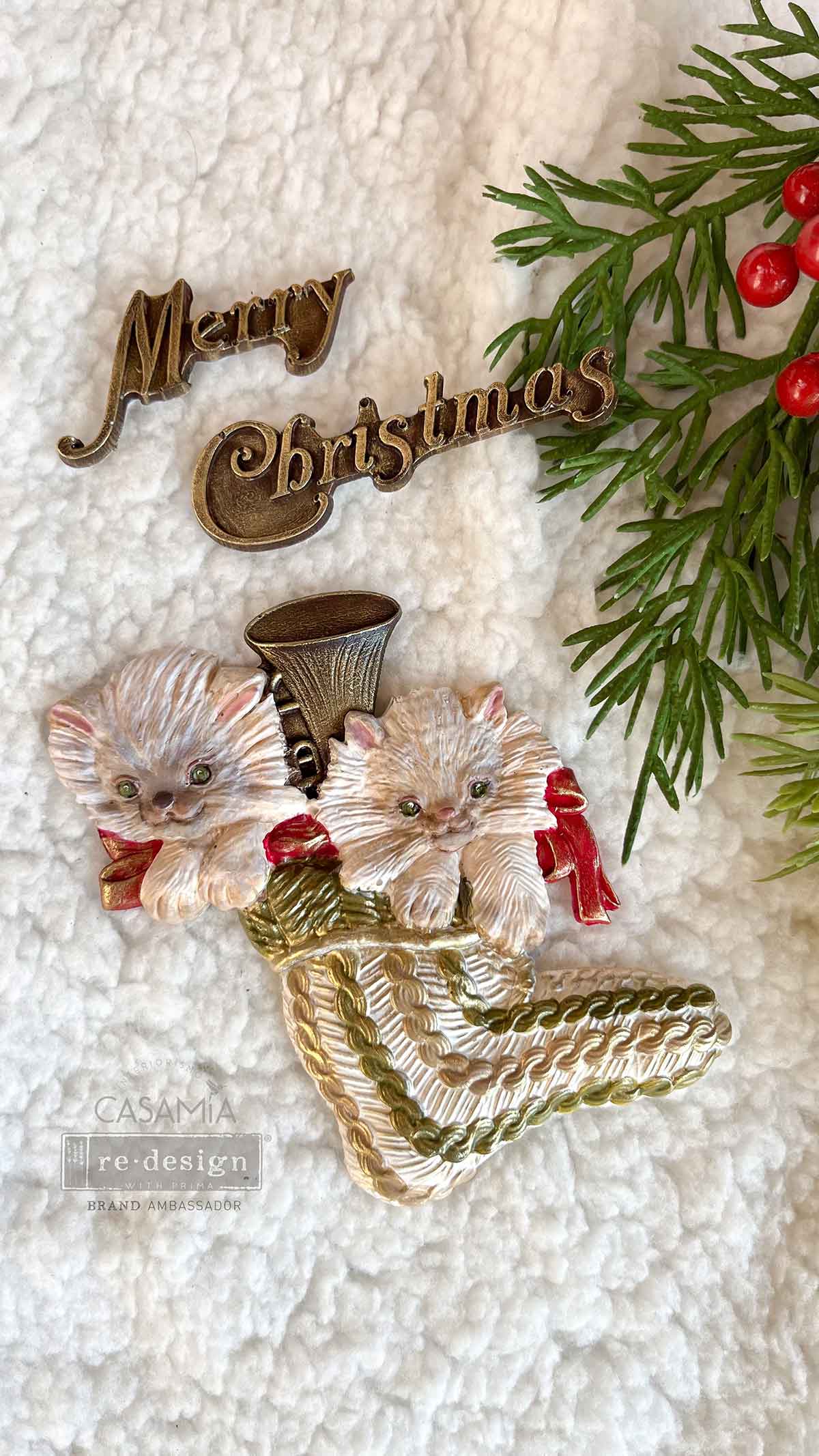 Decor Moulds® – Twinkle Paws – 1 pc, 5″x10″x8mm