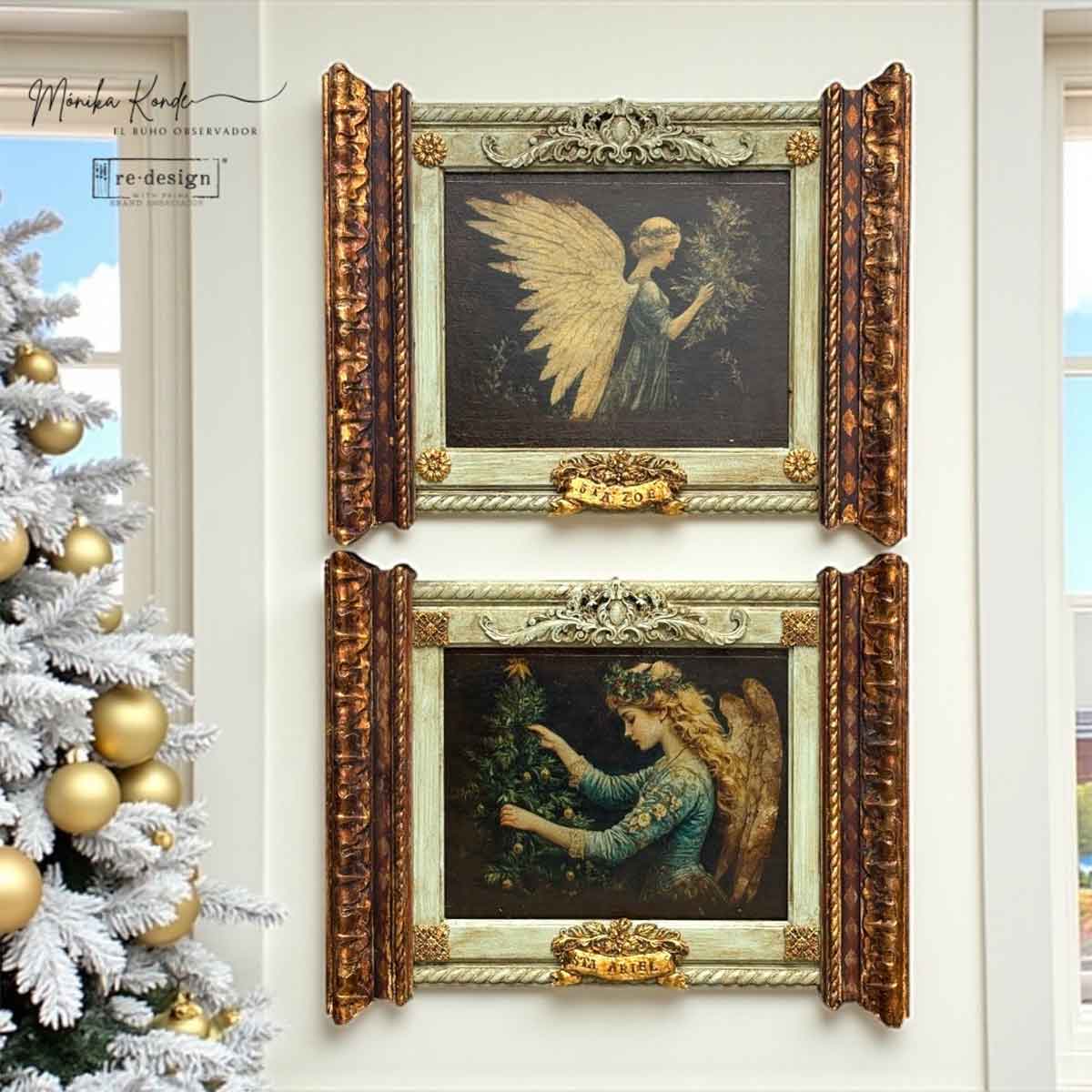 A4 Decoupage – Heavenly Noel – 1 sheet, 8.27″x11.69″