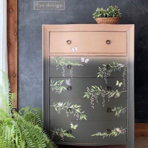 REDESIGN DECOR TRANSFERS® – SPRING BRANCH – TOTAL SHEET SIZE 24″X35″, CUT INTO 3 SHEETS