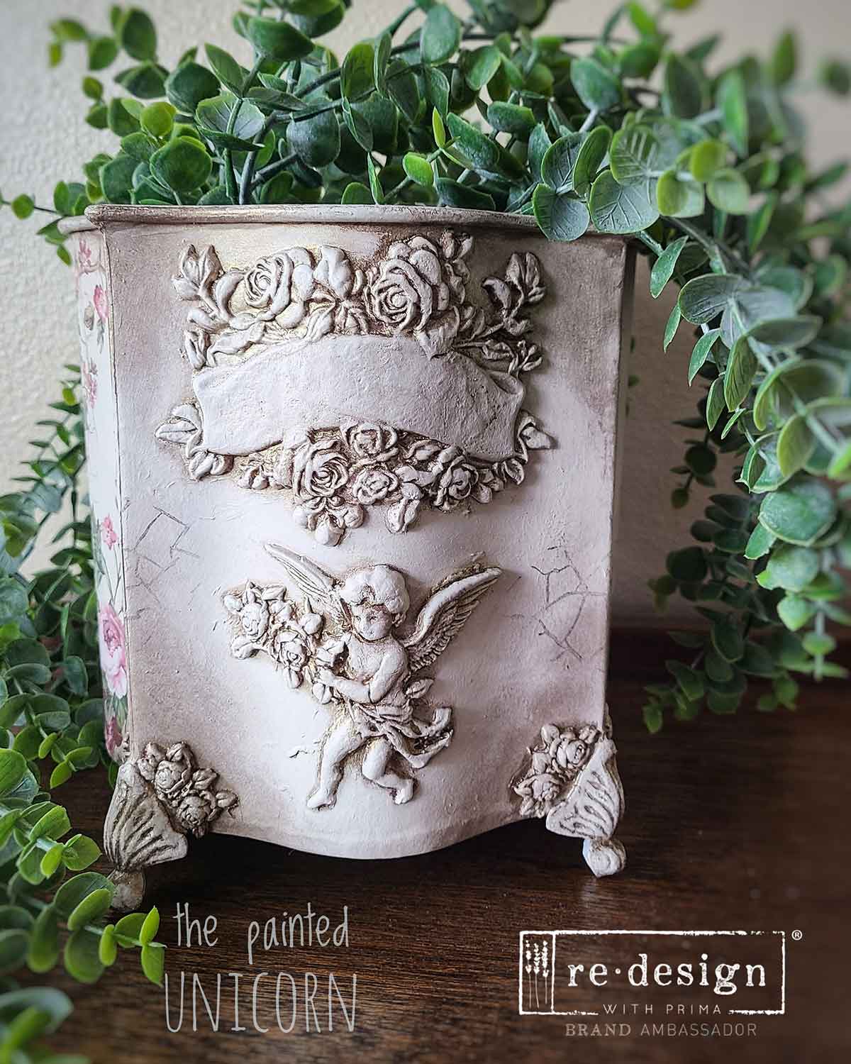Decor Moulds® – Blooming Banners – 1 pc, 5″x10″x8mm