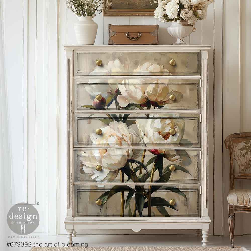 A1 Decoupage Paper -  The Art of Blooming