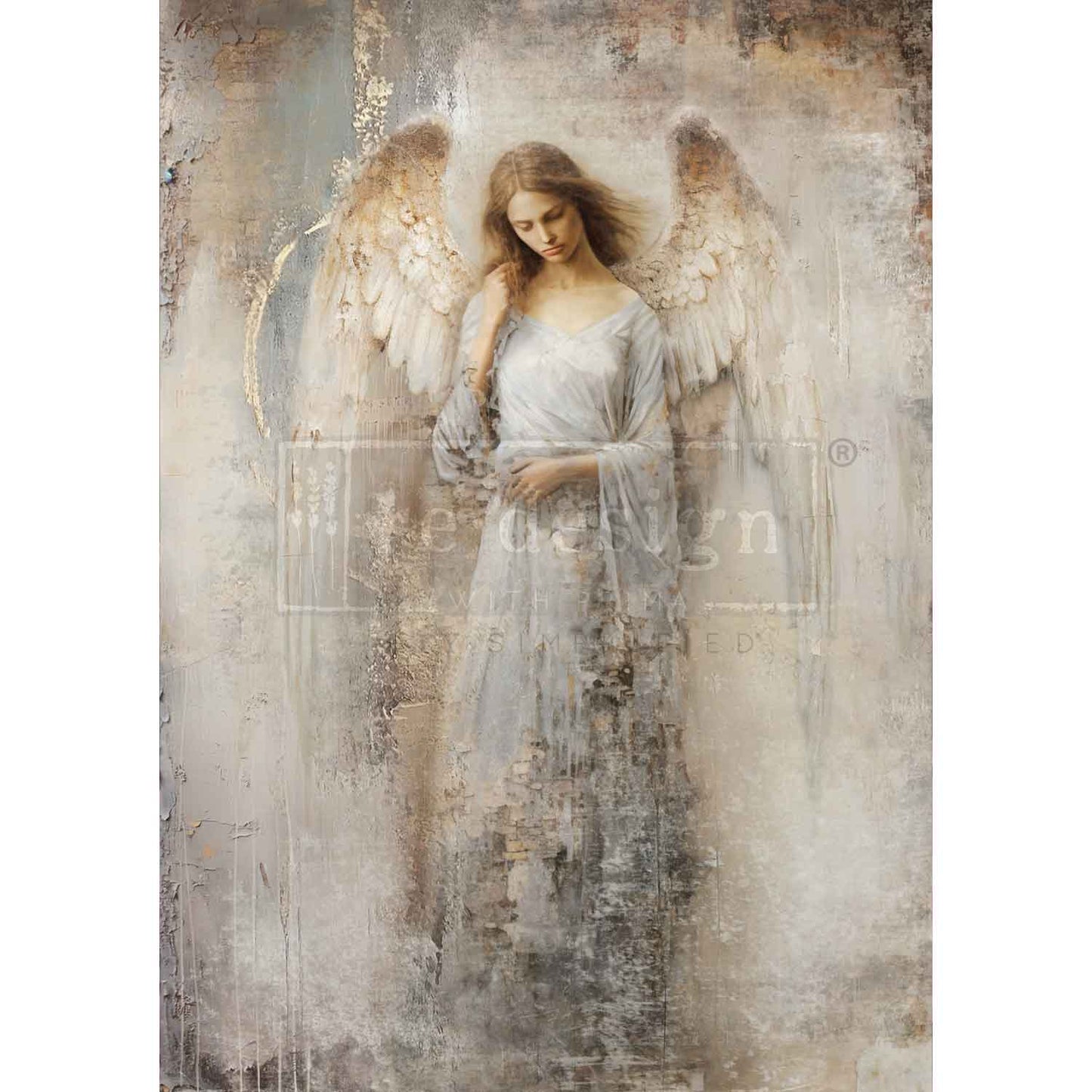 A1 Decoupage Paper - Divine Messenger