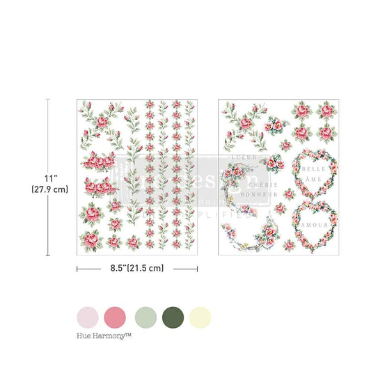 H2O Transfers – Nostalgic Blooms