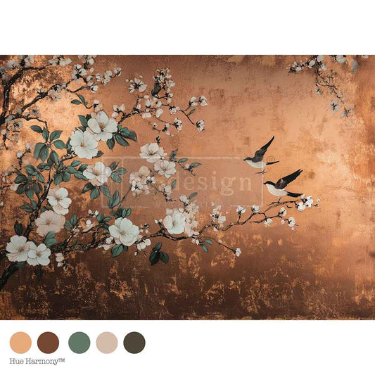 A1 Decoupage Fiber – Feathers In The Glow