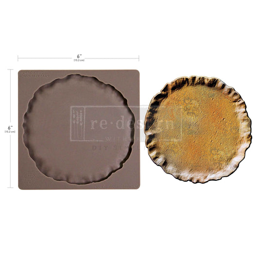 Decor Moulds® – Contours Of Grace – 1 pc, 6″x6″x8mm