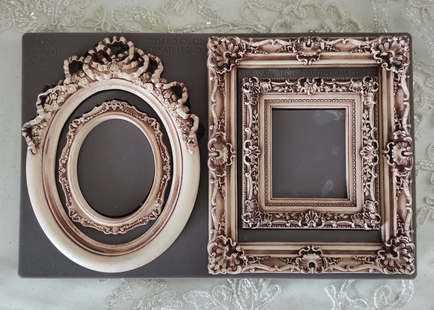 Decor Moulds® – Ornate Legacy – 1 pc, 5″x8″x8mm