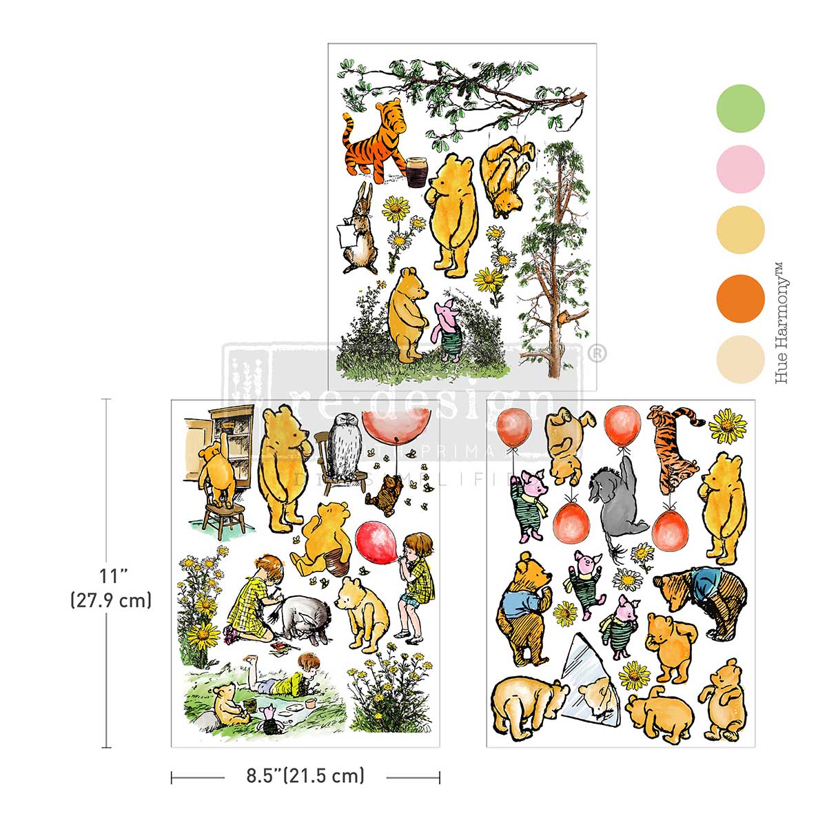 Middy Transfers® – Mapleberry Glen – 3 sheets, 8.5″x11″