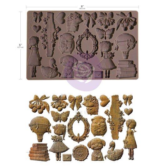 Decor Moulds® – Cherry Sweet Collection Mould – 1 pc, 5″x8″x8mm