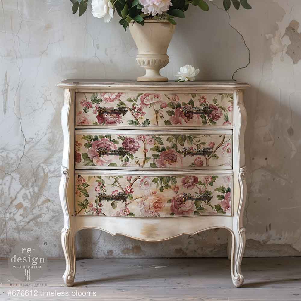 Decoupage Decor Tissue Paper Kacha – Timeless Blooms