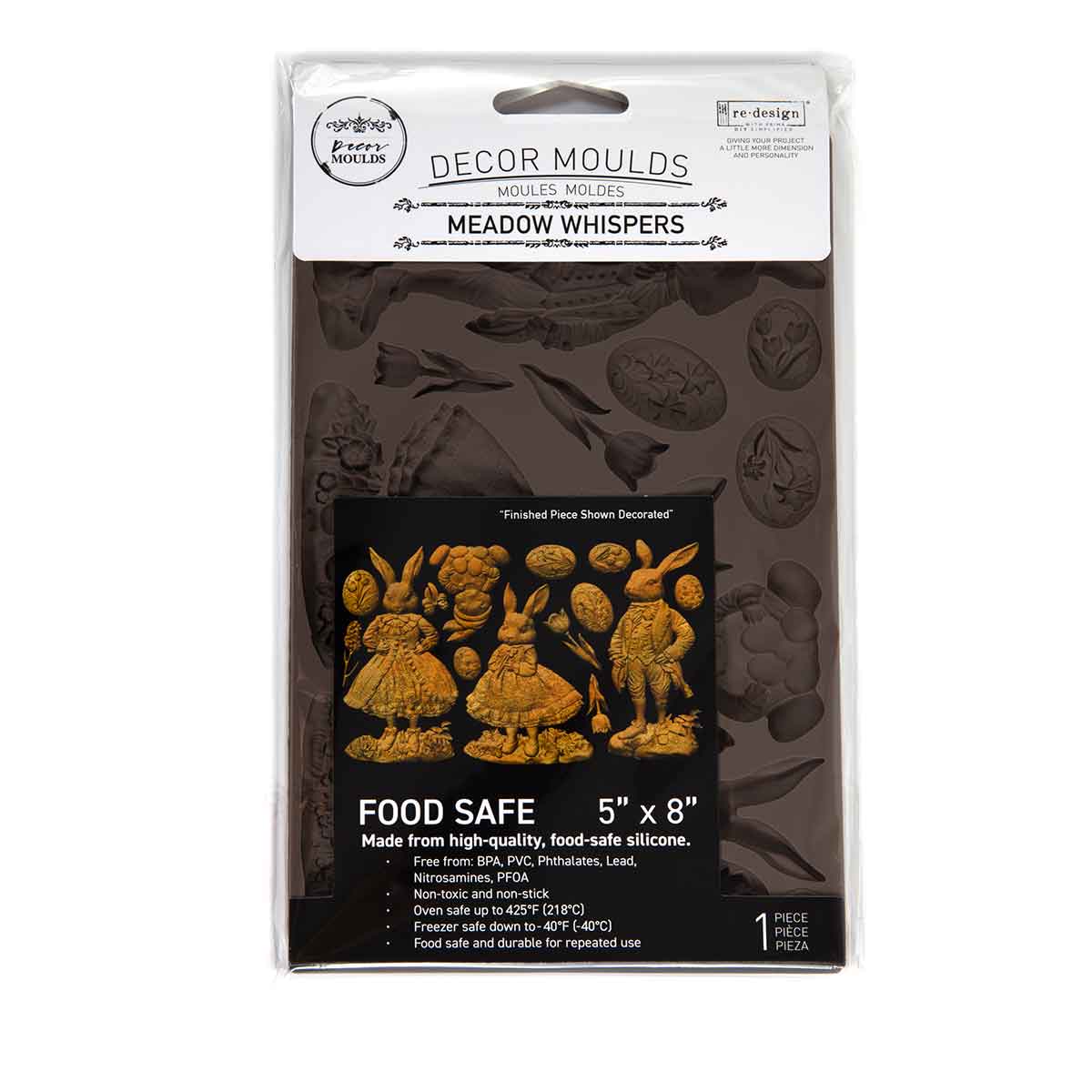 Decor Moulds® – Meadow Whispers – 1 pc, 5″x8″x8mm