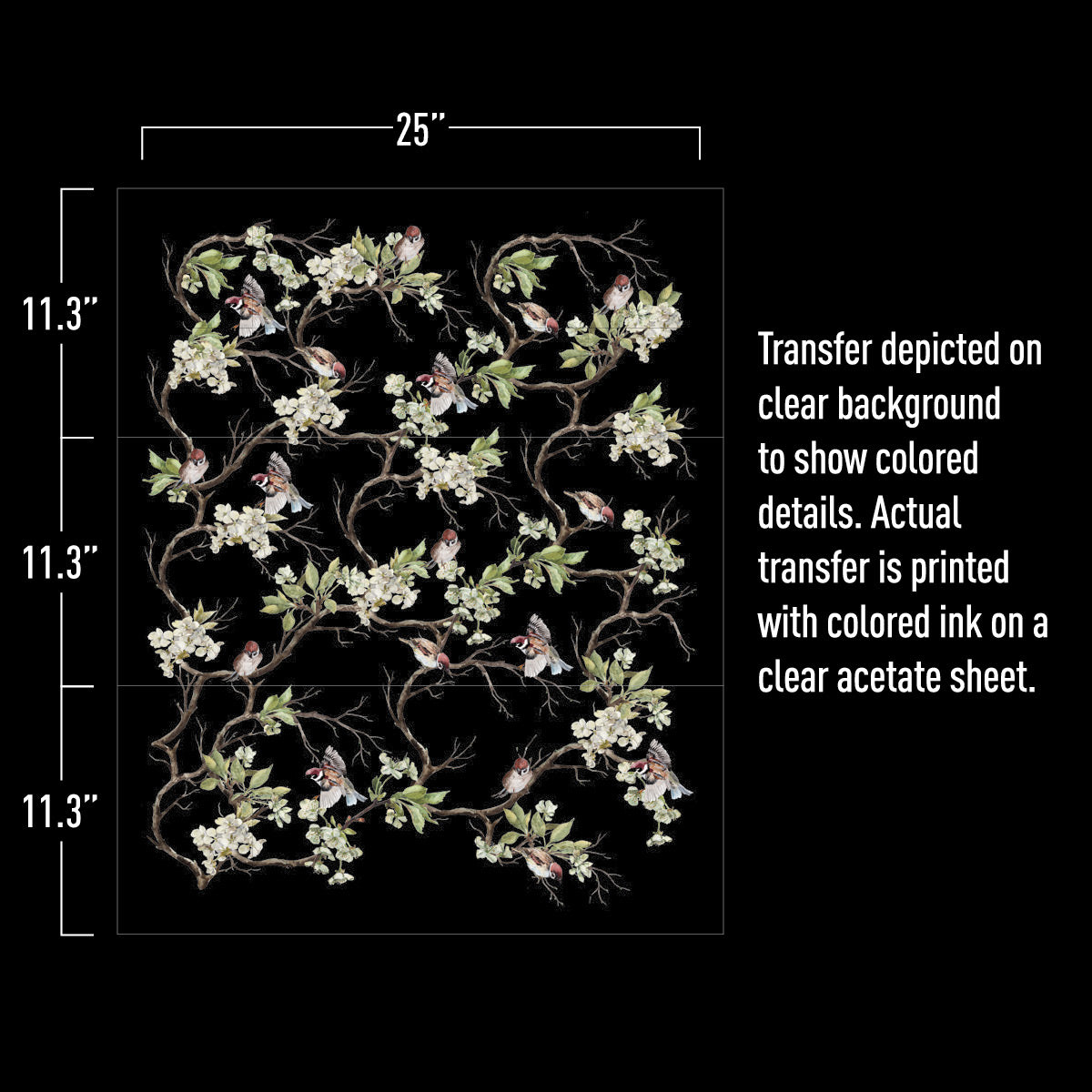 REDESIGN DECOR TRANSFERS® – BLOSSOM FLIGHT