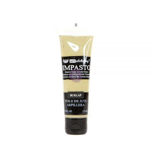 ART ALCHEMY- IMPASTO PAINT – BURLAP