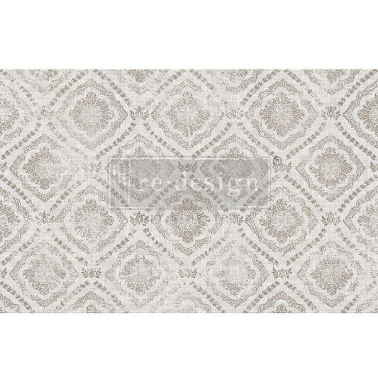 DECOUPAGE DÉCOR TISSUE PAPER 19”X30” TISSUE – CERULEAN BLOOMS II – 1 SHEET, 19.5″X30″