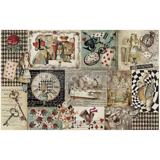 Decor Tissue Paper – Curious Journey – 1 sheet, 19.5″x30″