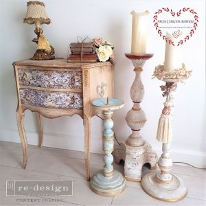 REDESIGN DECOR TRANSFERS® – DISTRESSED BORDERS – TOTAL SHEET SIZE 24″X35″, CUT INTO 2 SHEETS