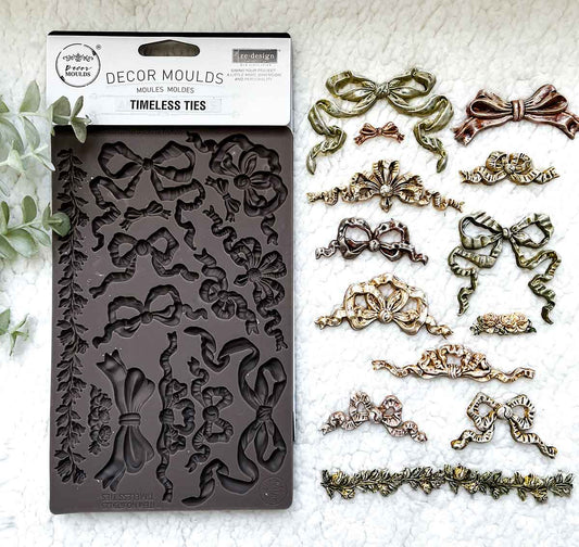 Decor Moulds® – Timeless Ties – 1 pc, 5″x8″x8mm