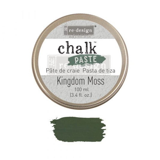 REDESIGN CHALK PASTE – KINGDOM MOSS – 1 JAR, 100 ML (3.4 FL OZ)