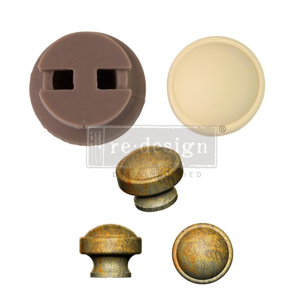 CECE KNOB MOULD – REGAL AURA – 1 KNOB SET, INCLUDES HARDWARE